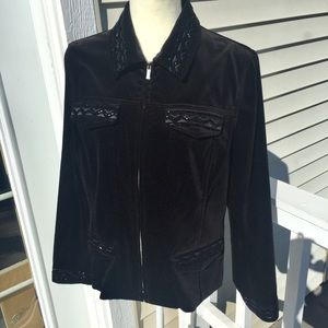 Stunning New York Jones Velveteen Jacket